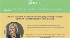 Desktop Screenshot of gemmahealthcoach.com